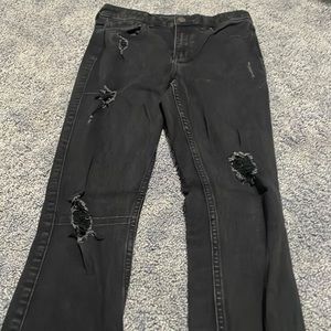 Black Hollister skinny jeans